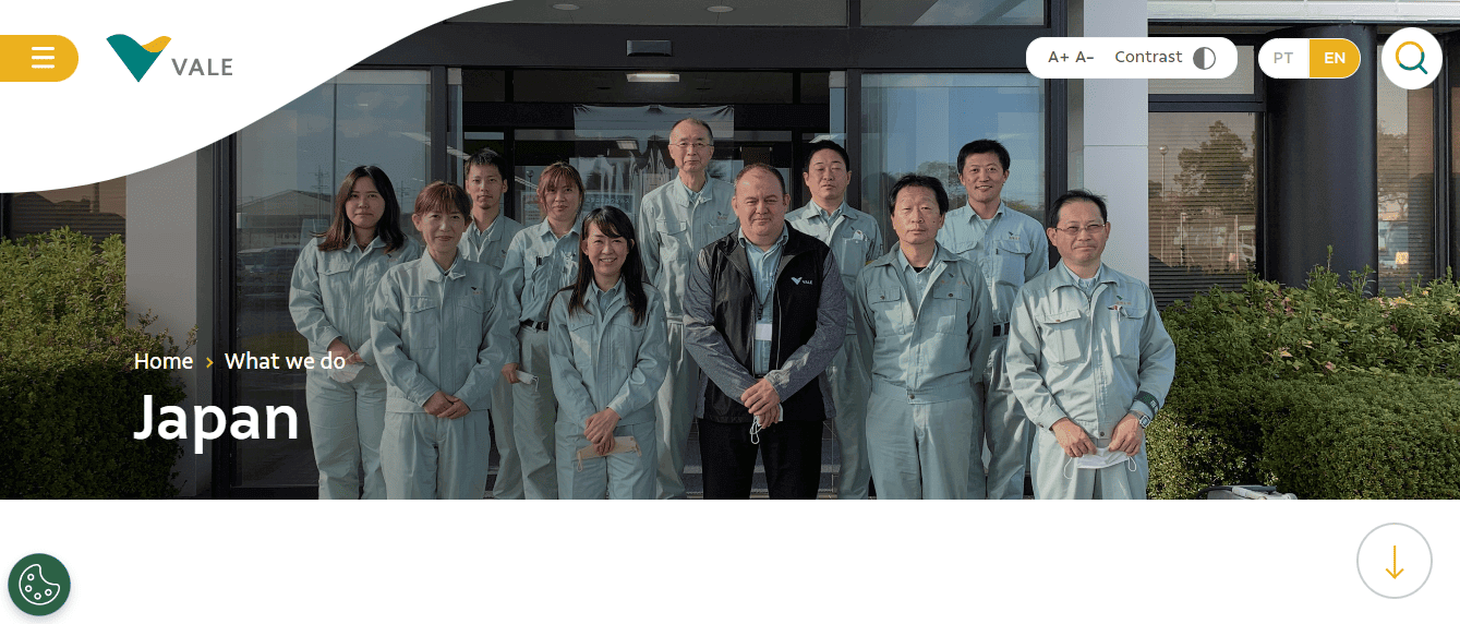 ヴァーレ・ジャパン株式会社